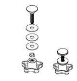 PARTS-254A0001 Tonneau Cover Adjusting Knob