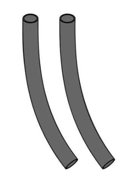 PARTS-316A0006 Tonneau Cover Rail Drain Tube