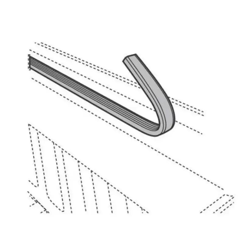 PARTS-326A0004 Tonneau Cover Rail Seal