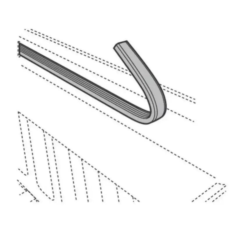 PARTS-326A0005 Tonneau Cover Rail Seal