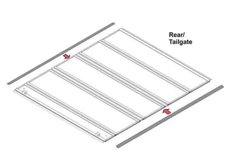 PARTS-326A0011 Tonneau Cover Rail Seal