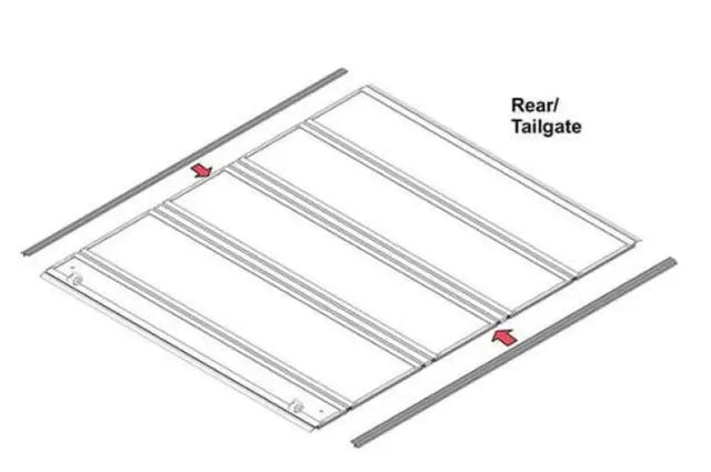 PARTS-326A0011 Tonneau Cover Rail Seal