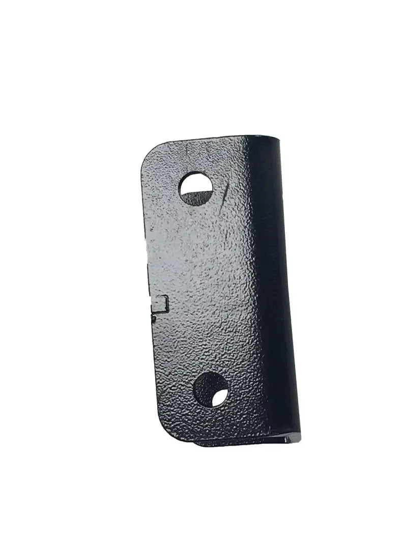 Black sway bar drop bracket with two holes for Pro Comp Suspension Passenger Side Sway Bar Drop Bracket