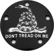 CUSTOM ENGRAVING PATR08-04BG Tc Timer Cover Don't Tread Black