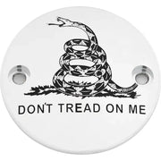 CUSTOM ENGRAVING PATR08-63 M8 Timer Cover Don't Tread Chrome