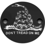 CUSTOM ENGRAVING PATR08-63BG M8 Timer Cover Don't Tread Black