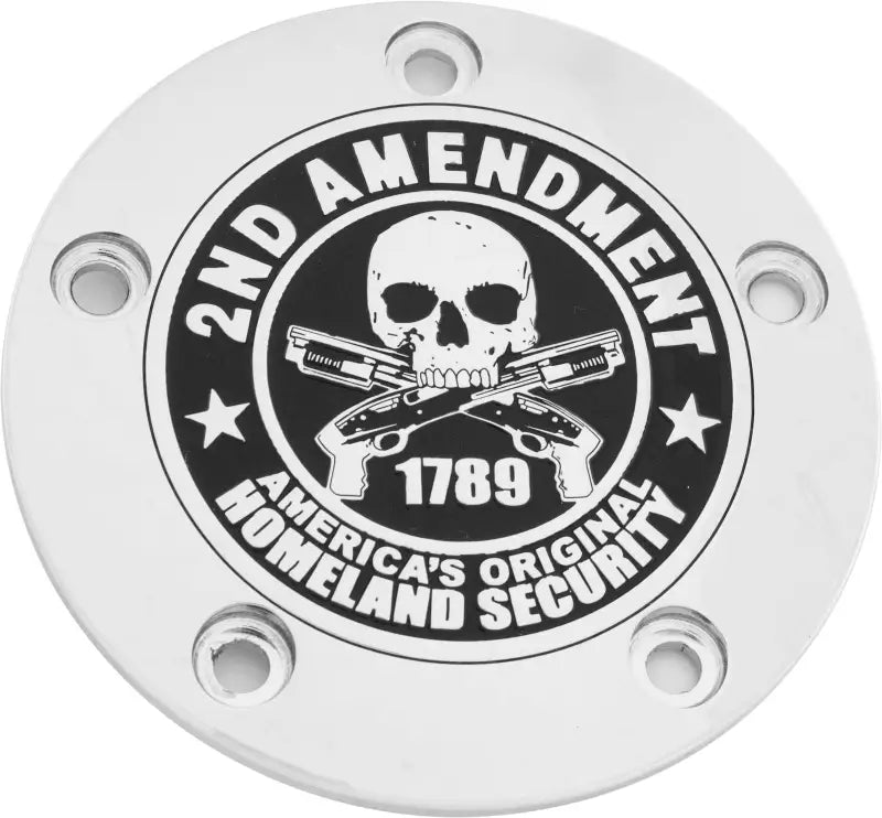 CUSTOM ENGRAVING PATR19-04 Tc Timer Cover 2a Chrome