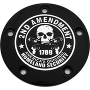 CUSTOM ENGRAVING PATR19-04BG Tc Timer Cover 2a Black