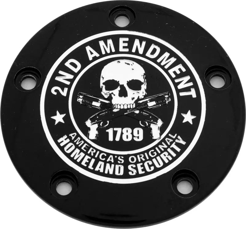 CUSTOM ENGRAVING PATR19-04BG Tc Timer Cover 2a Black