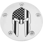 CUSTOM ENGRAVING PATR20-04 Tc Timer Cover Spartan Chrome