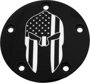 CUSTOM ENGRAVING PATR20-04BG Tc Timer Cover Spartain Black