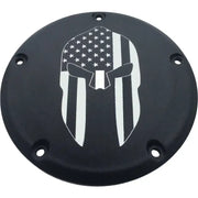 CUSTOM ENGRAVING PATR20-12BG 7 Tc Derby Cover Spartain Black