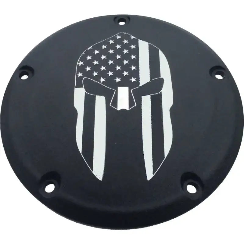 CUSTOM ENGRAVING PATR20-12BG 7 Tc Derby Cover Spartain Black