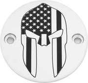 CUSTOM ENGRAVING PATR20-63 M8 Timer Cover Spartan Chrome