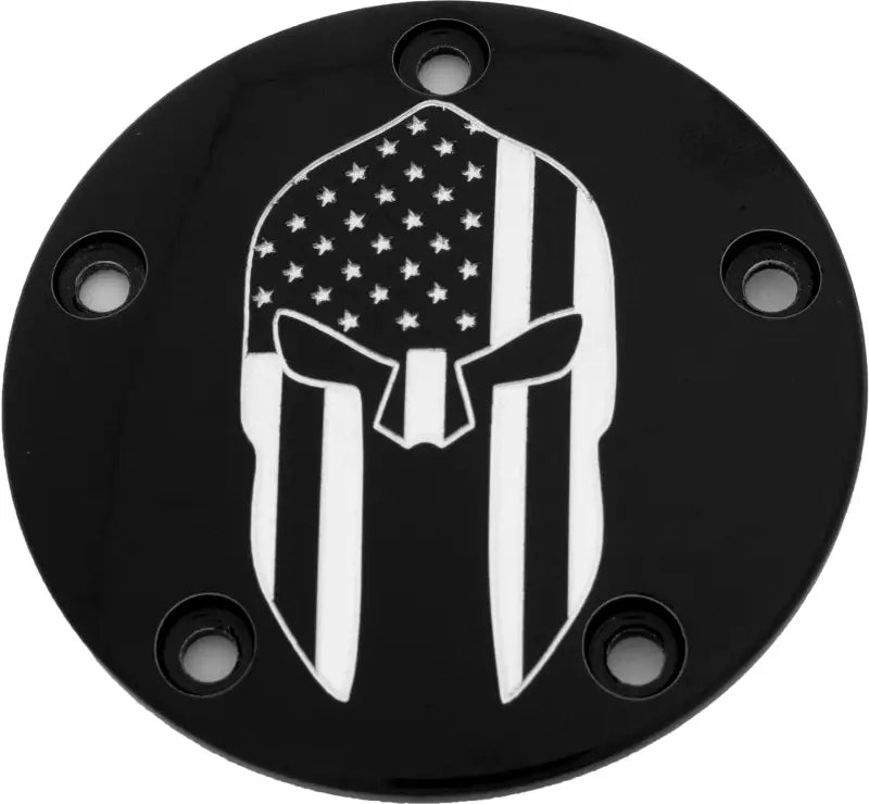 CUSTOM ENGRAVING PATR22-04BG Tc Timer Cover Punisher Black