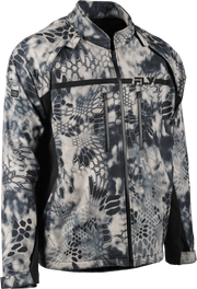 Camouflage patterned Patrol Kryptek Jacket Grey Black great for outdoor rv parts accessories