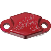 PB-1RD Brake Block Off Plate (Red) 
