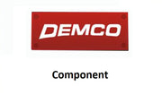 Red DEMCO component from PBGFENDER3 Demco Parts Bag for KK460SS