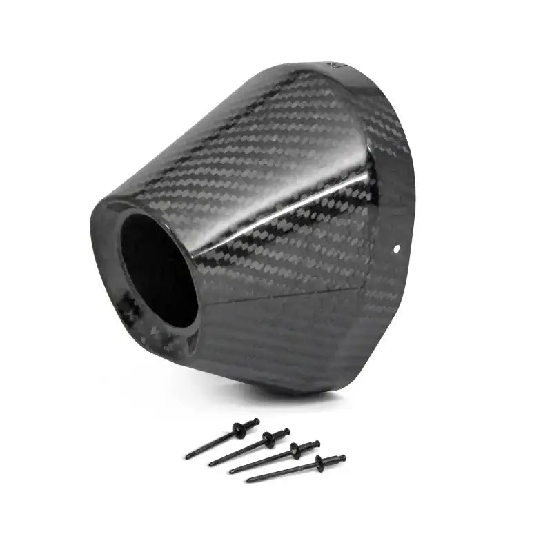 PC4022-0001 Carbon End Cap 4.5" Hole 1 3/4 Ti5/Ti6 Cap/Rivets