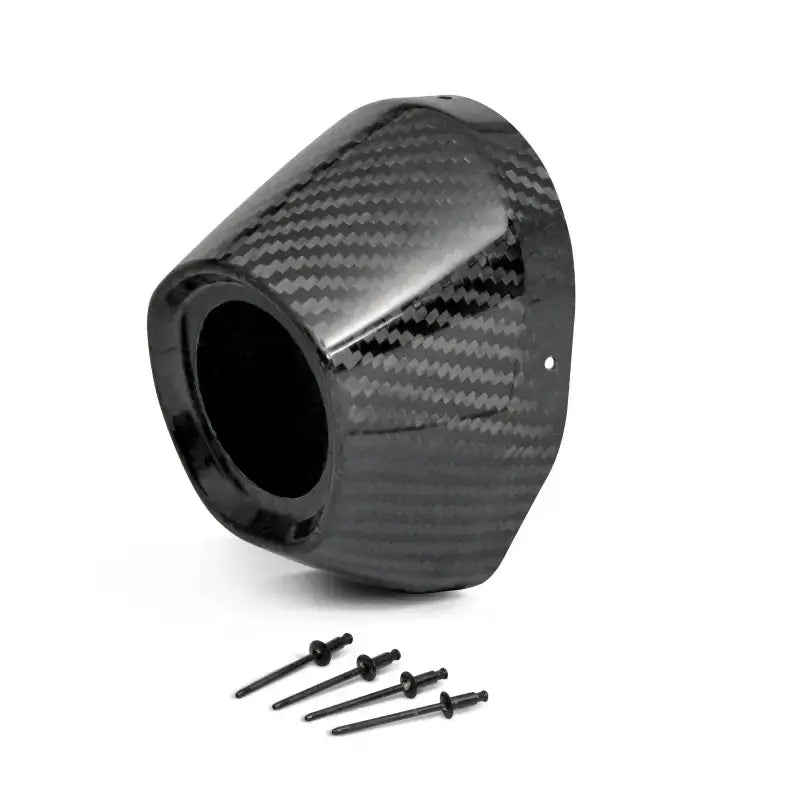 PC4022-0002 Carbon End Cap 3.5" Hole 1 3/4 Ti5/Ti6 Cap/Rivets