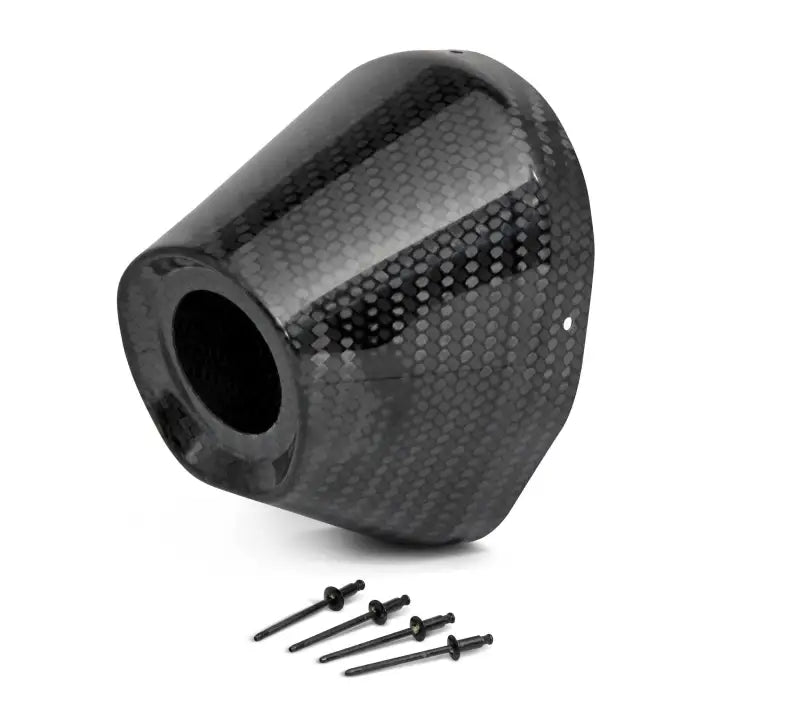 PC4022-0003 Carbon End Cap 4.5" Hole 1 1/2 Ti5/Ti6 Cap/Rivets