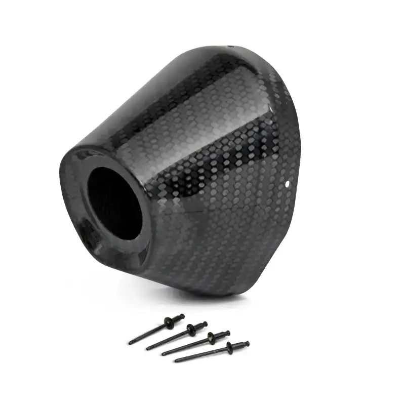 PC4022-0003 Carbon End Cap 4.5" Hole 1 1/2 Ti5/Ti6 Cap/Rivets