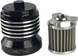 PCS4BC Flo Reusuable Oil Filter Black/Polished Fins 
