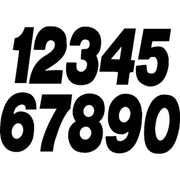 PD43B-7 #7 4" Black Pro Digits 3/Pk