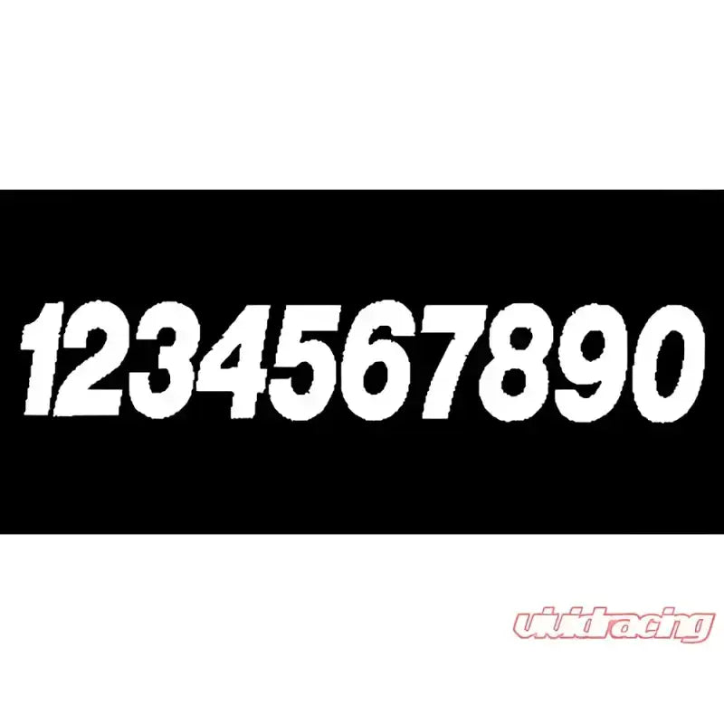 PD63B-5 Dirt Digits Number 5 Black Pro 3/Pk - Graphics/Decals