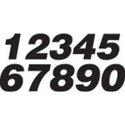 PD63B-8 Dirt Digits Number 8 Black Pro 3/Pk - Graphics/Decals