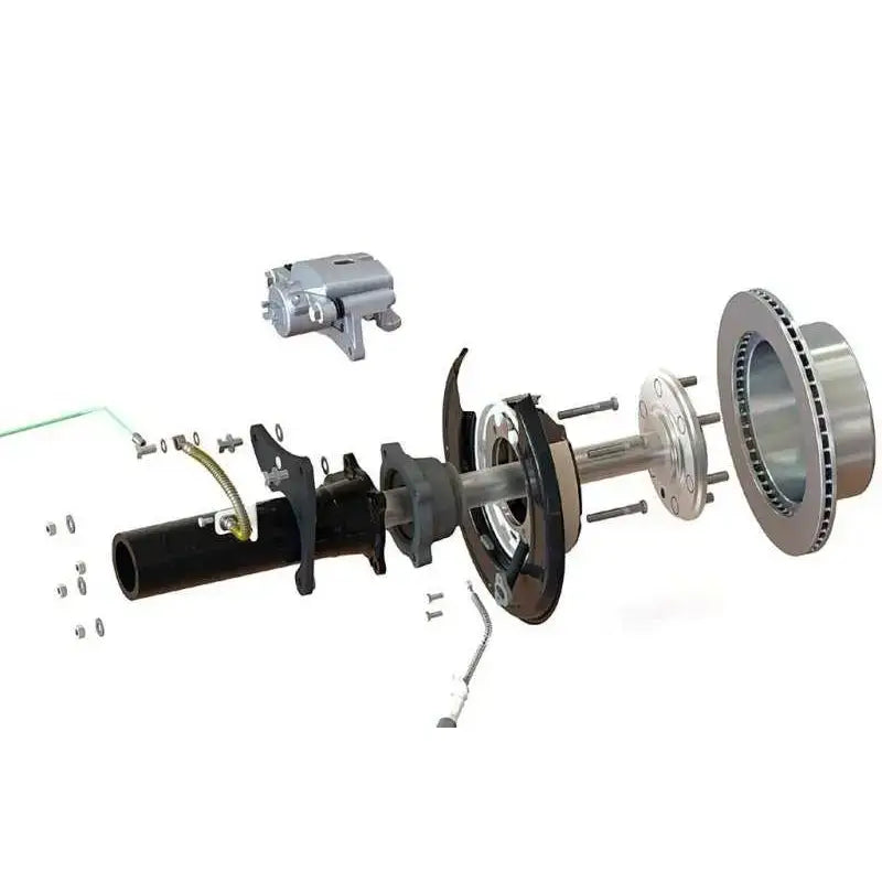 Pedders Pedders 05-20 Toyota Tacoma Rear Brake Conversion Kit w/ 6 Lug Rear