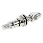 HIGHSIDER Perch Mount Mirror Adapter 5/16" Thread Chrome Hd for Powersports
