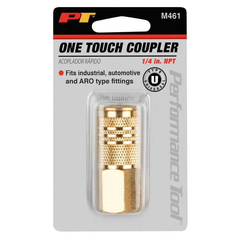 Perform Tool Brass Construction Coupler Fitting M461
