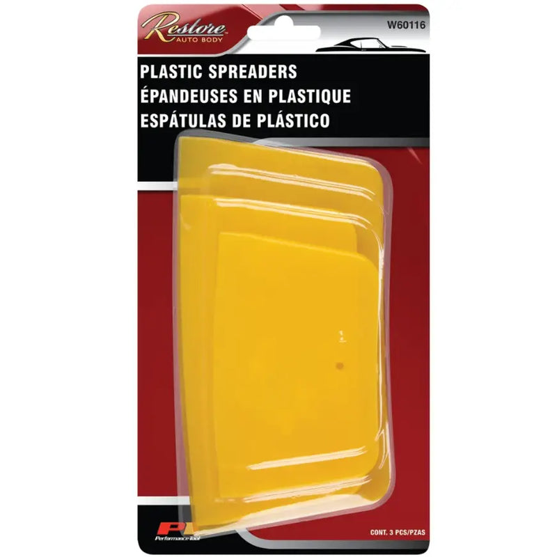 Perform Tool Easy To Clean Body Filler Spreader W60116 - PC. Plastic Spreaders