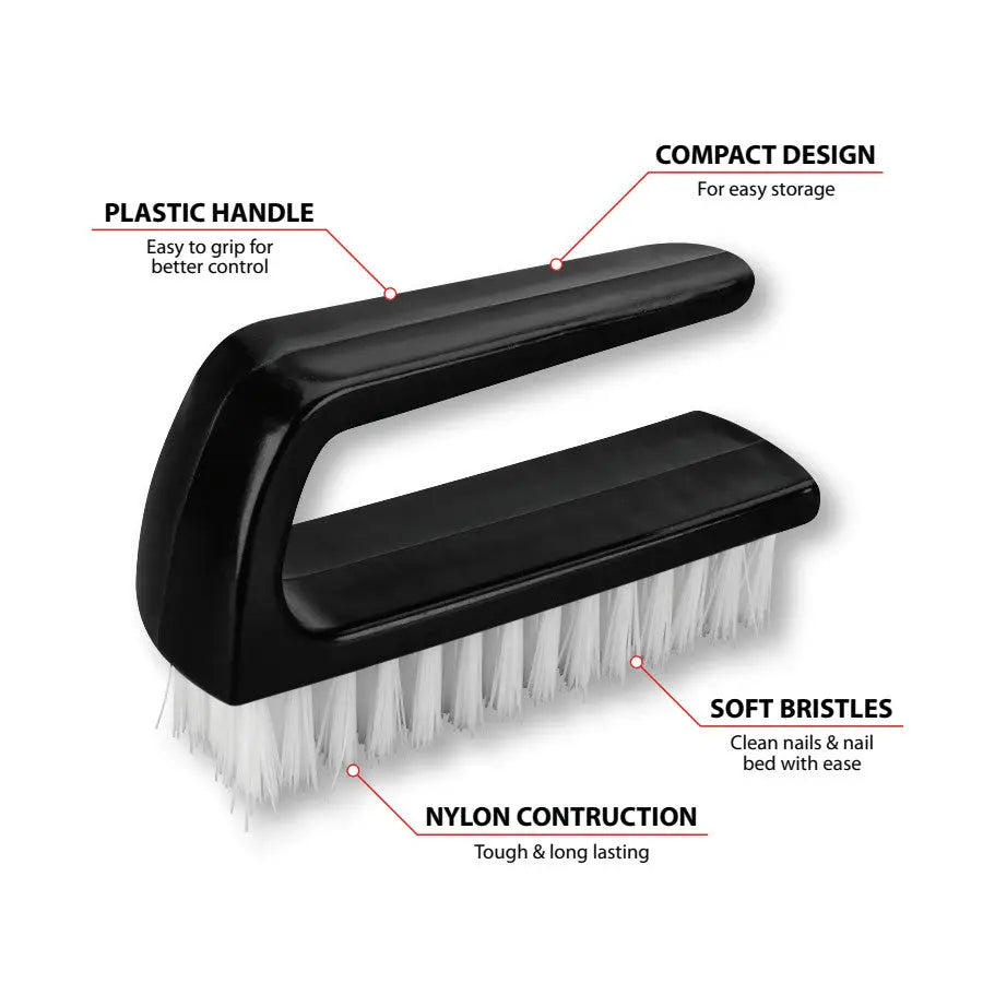 Perform Tool Easy To Hold Grip Parts Cleaning Brush W3300 - Brush-Fingernail
