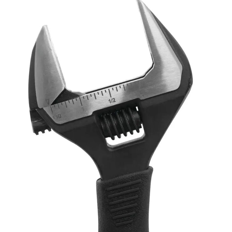 Perform Tool Knurled Handle For Superior Comfort Adjustable Wrench W30622 - Wide Mouth