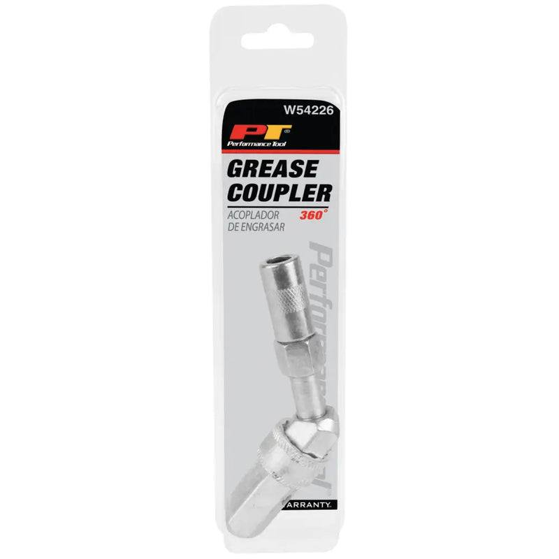 Perform Tool Limited Lifetime Warranty Grease Gunmetal Coupler W54226