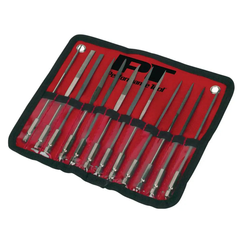 Perform Tool Limited Lifetime Warranty Metal File W5391 - 12PC Micro Set