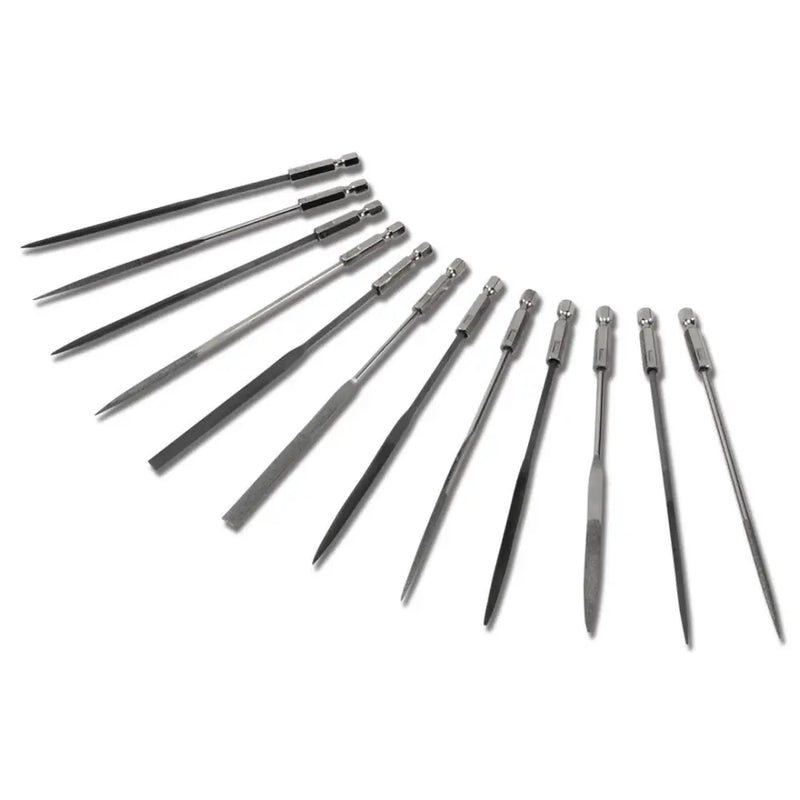 Perform Tool Limited Lifetime Warranty Metal File W5391 - 12PC Micro Set