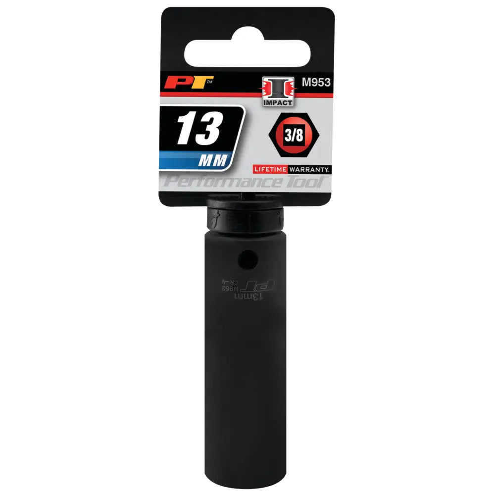 Perform Tool Limited Lifetime Warranty Socket M953 - DP Imp 13MM