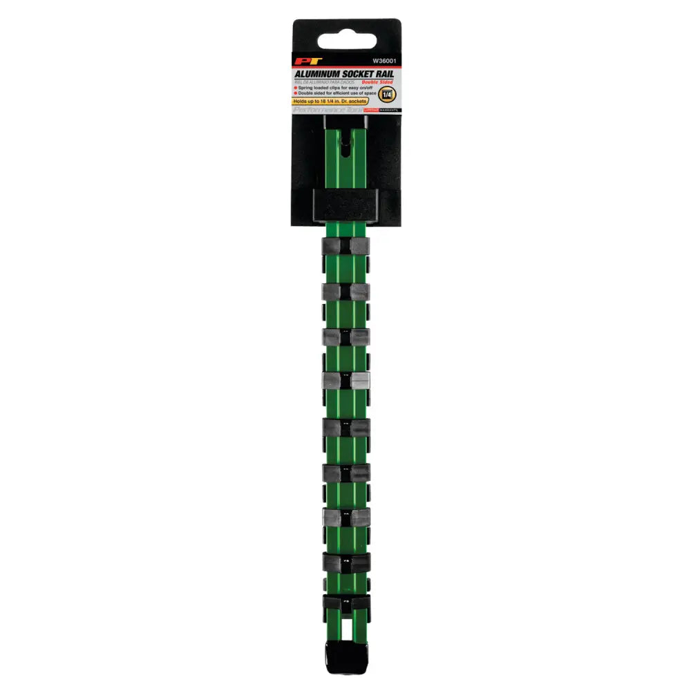 Perform Tool Limited Lifetime Warranty Socket Storage Rail W36001 - Rail-Aluminum