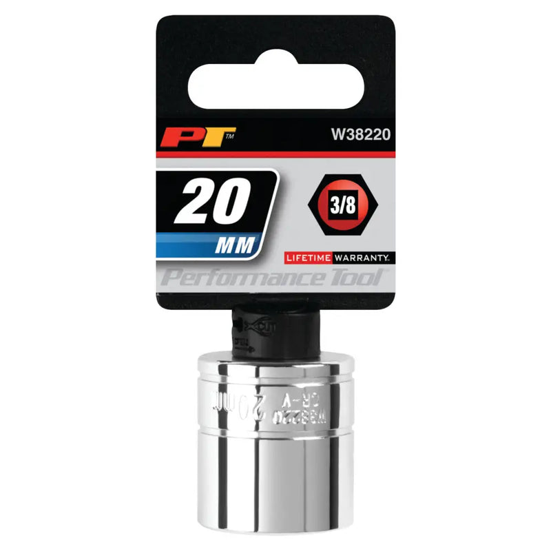 Perform Tool Recessed Edges Socket W38220 - 20MM