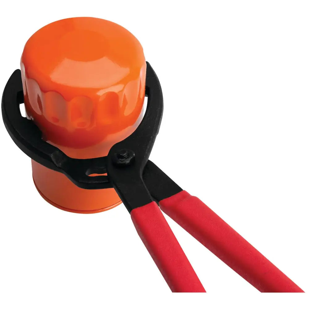 Perform Tool Safety Button Locks In Place Oil Filter Wrench W54311 - Pliers