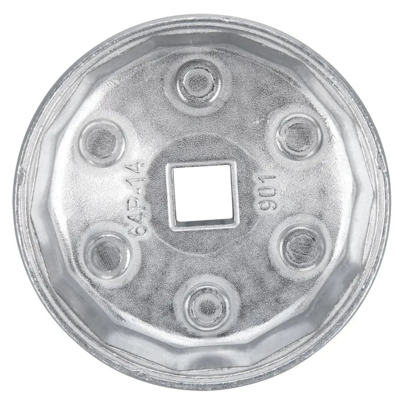 Perform Tool Square Drive Head Type Oil Filter Wrench C28128 - 64MM Cap