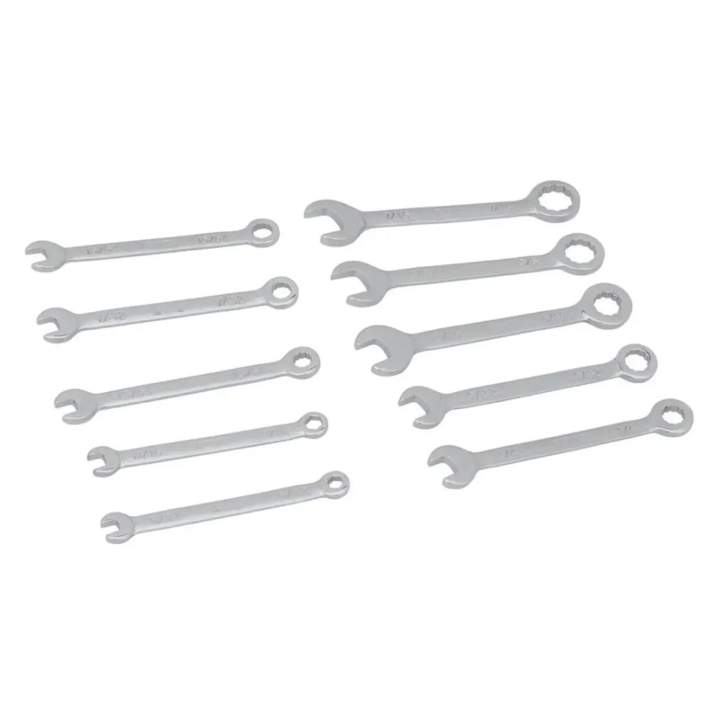 Perform Tool Vinyl Pouch For Easy Storage Wrench W30681 - 10PC Sae Ignition