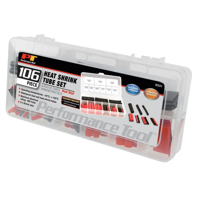 Perform Tool W541 Heat Shrink Tubing Assortment