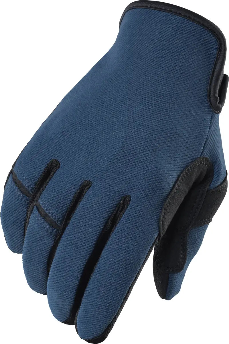 Air Stretch Gloves Blue Lg - SCORPION EXO