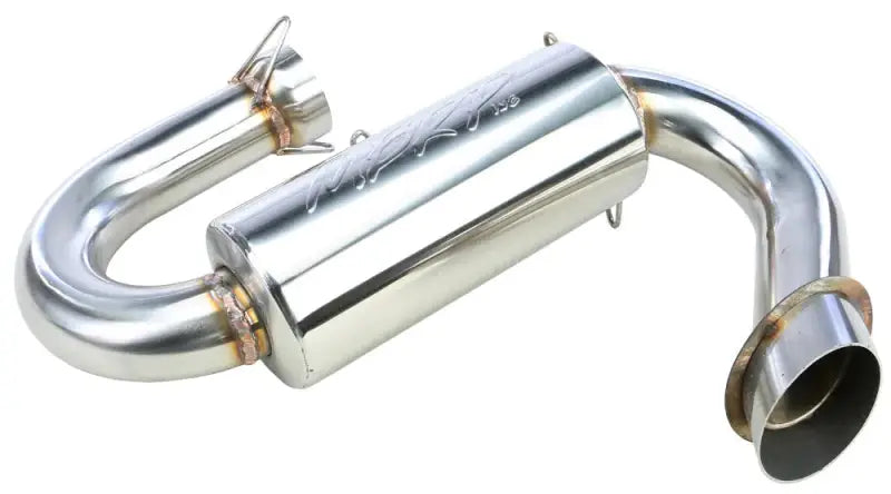 Shiny metal exhaust system from Performance Exhaust Race Series for ultimate exhaust race performance