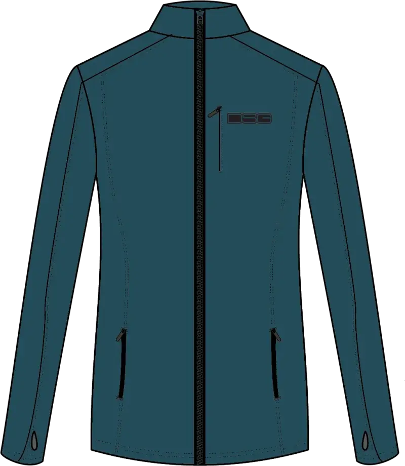 Performance Fleece Zip Up Navy 2x
