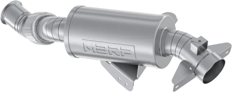 3" Perf Slip On Muffler W/Cat Can Am - MBRP